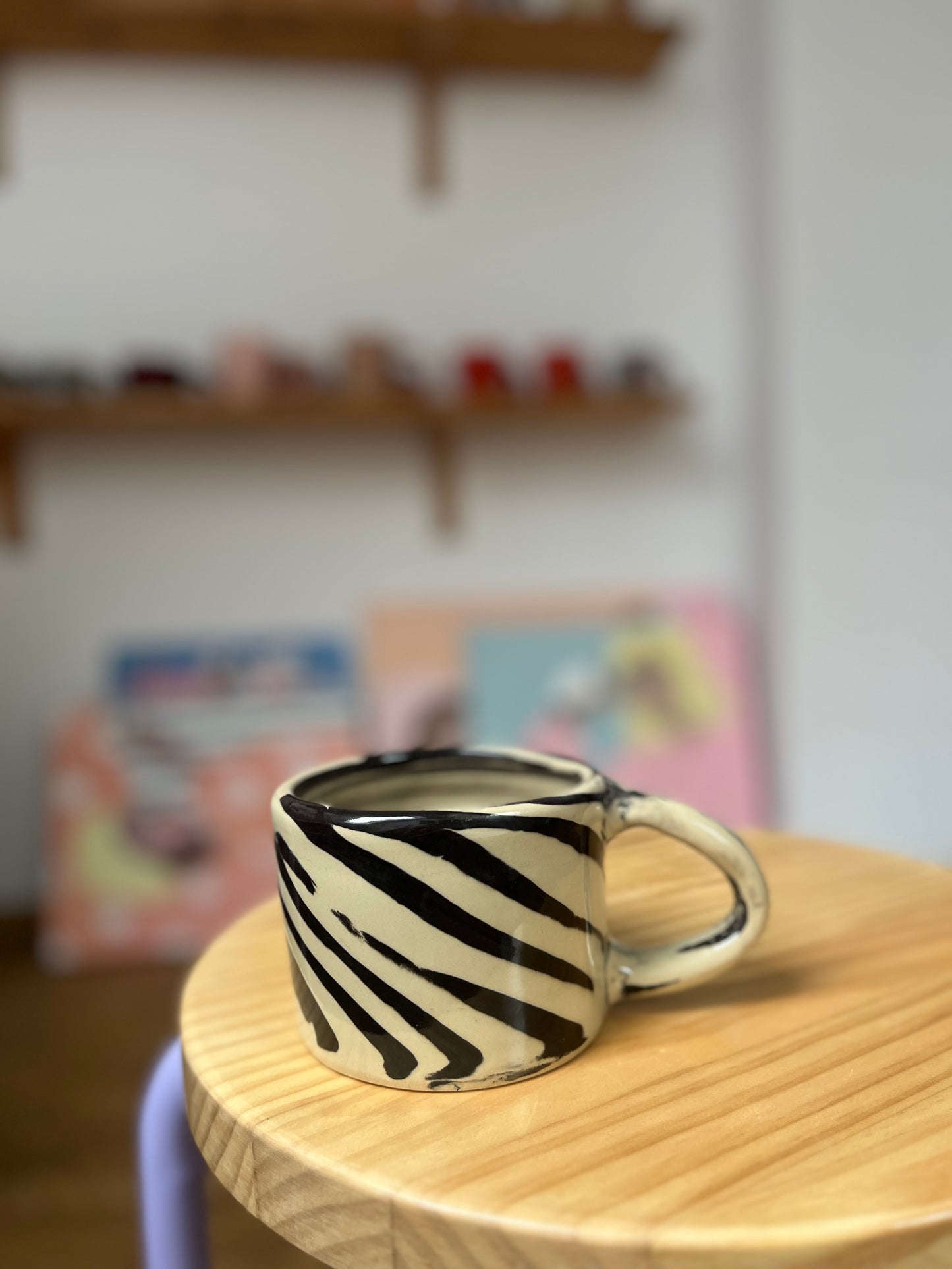 Kubek zebra