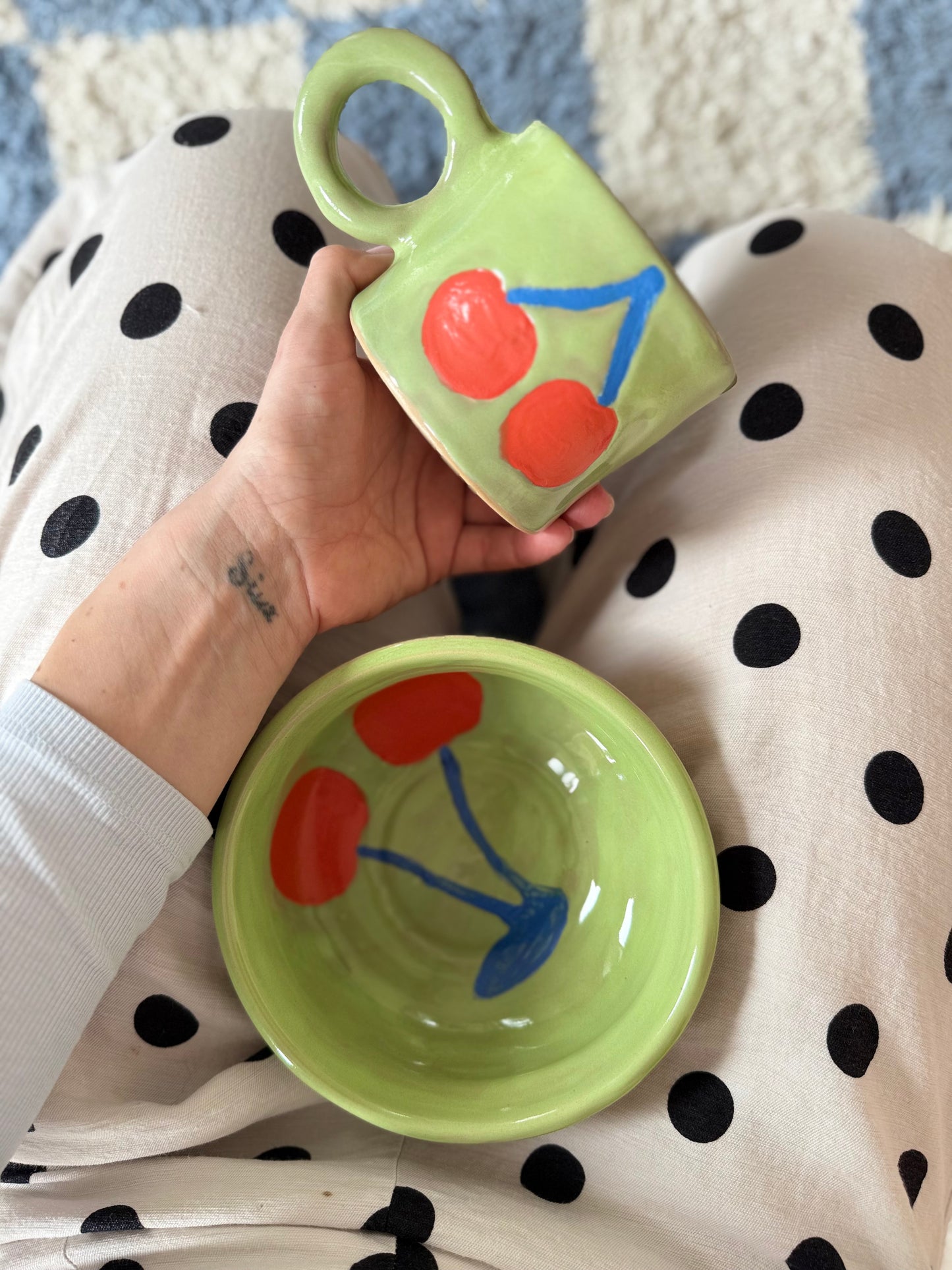 Miska w wisienki - OUTLET