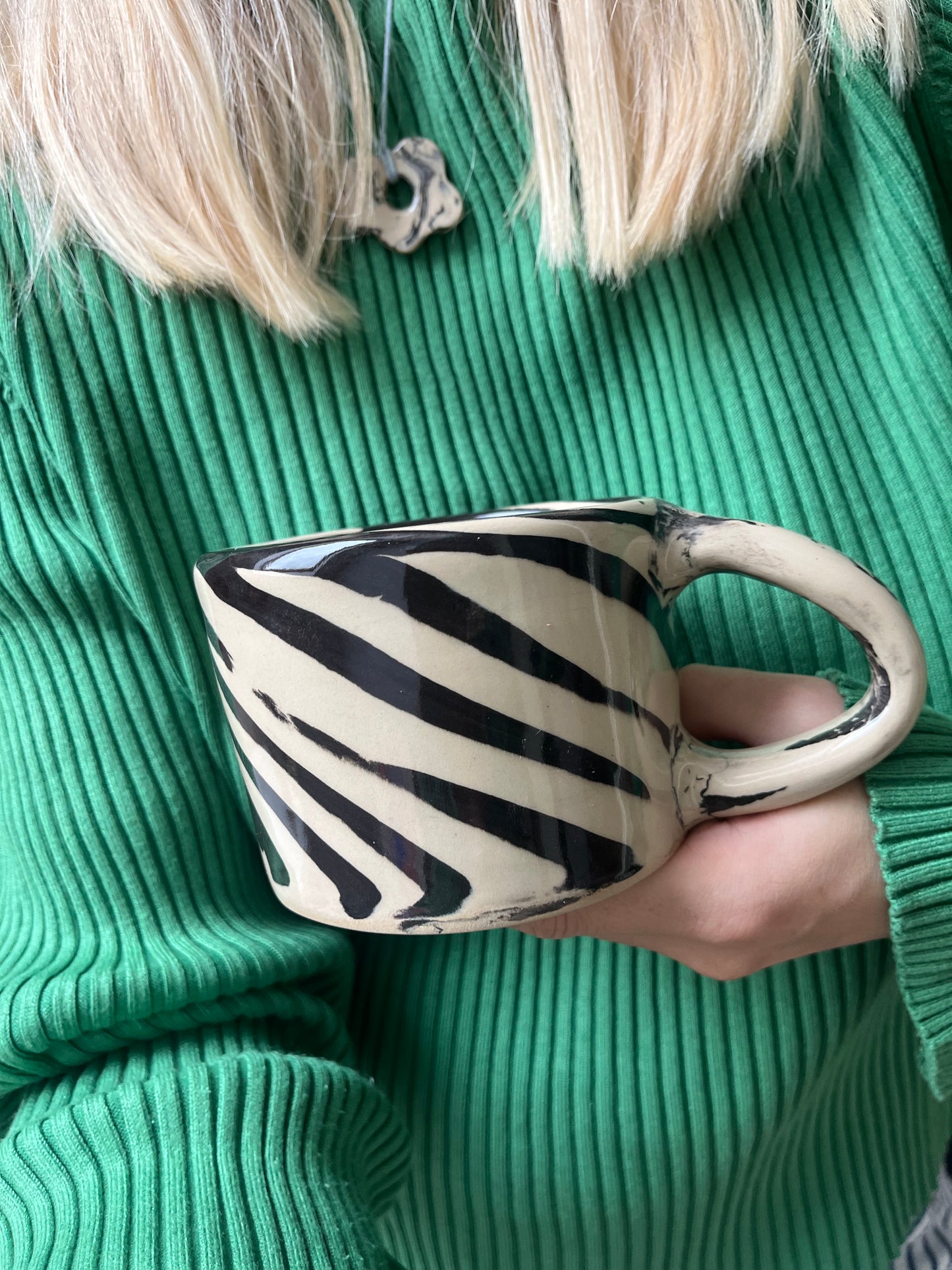 Kubek zebra