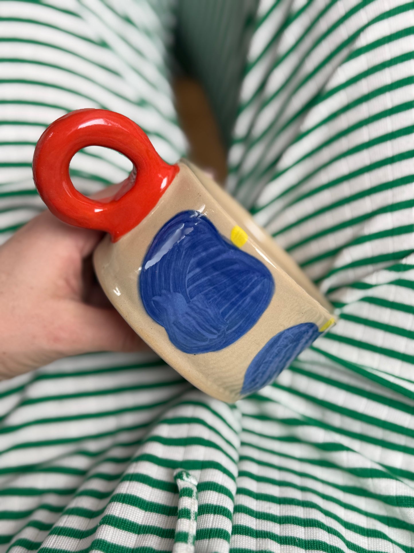 Kubek w jabłka