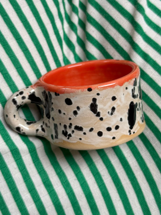 Kubek w ciapki - mały