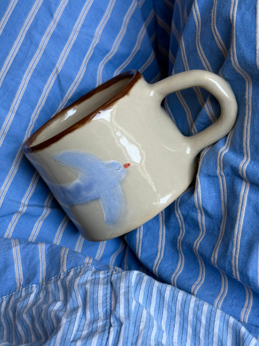 Kubek ptaszek błękitny - OUTLET