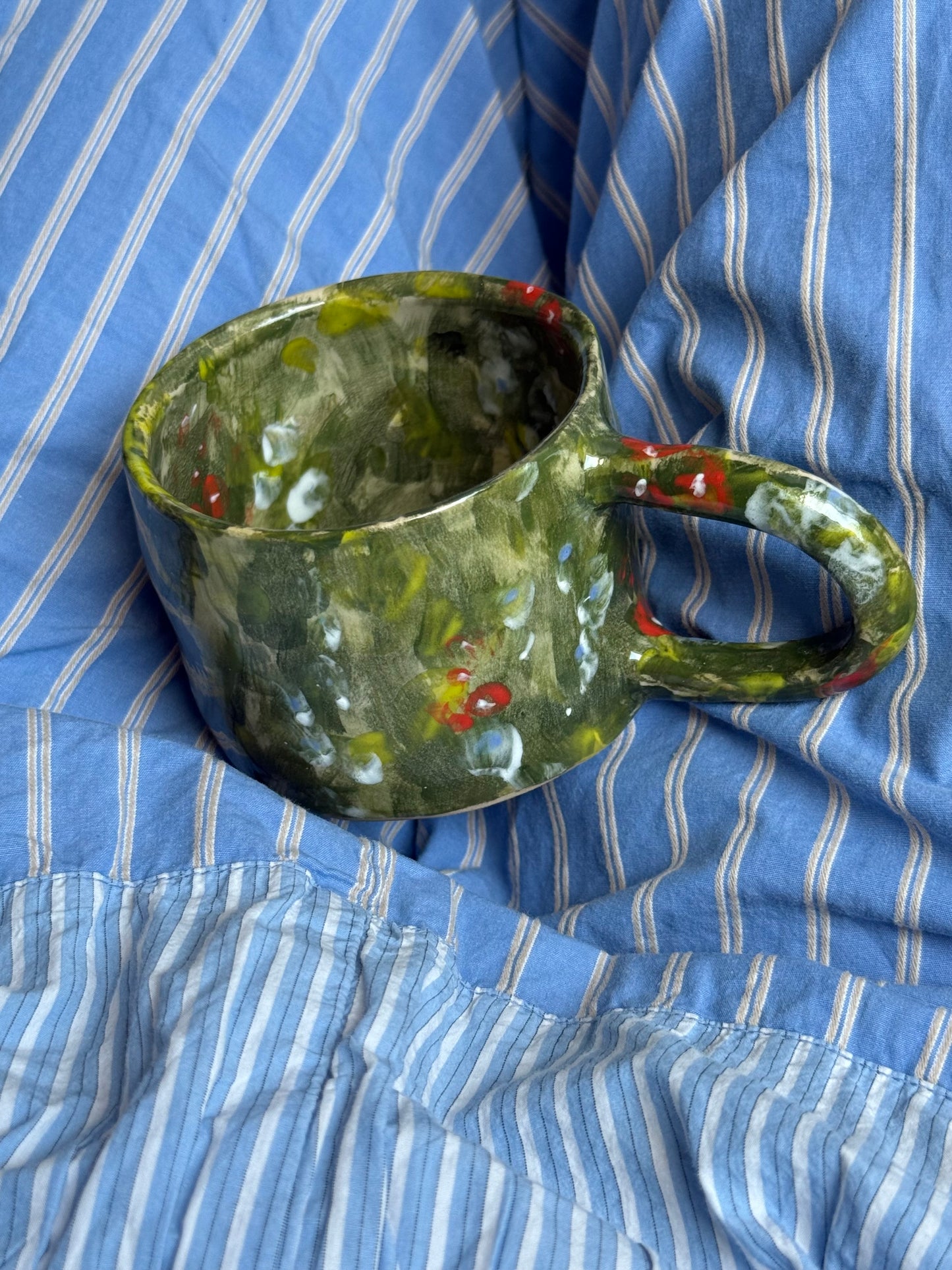 Kubek zielona łąka