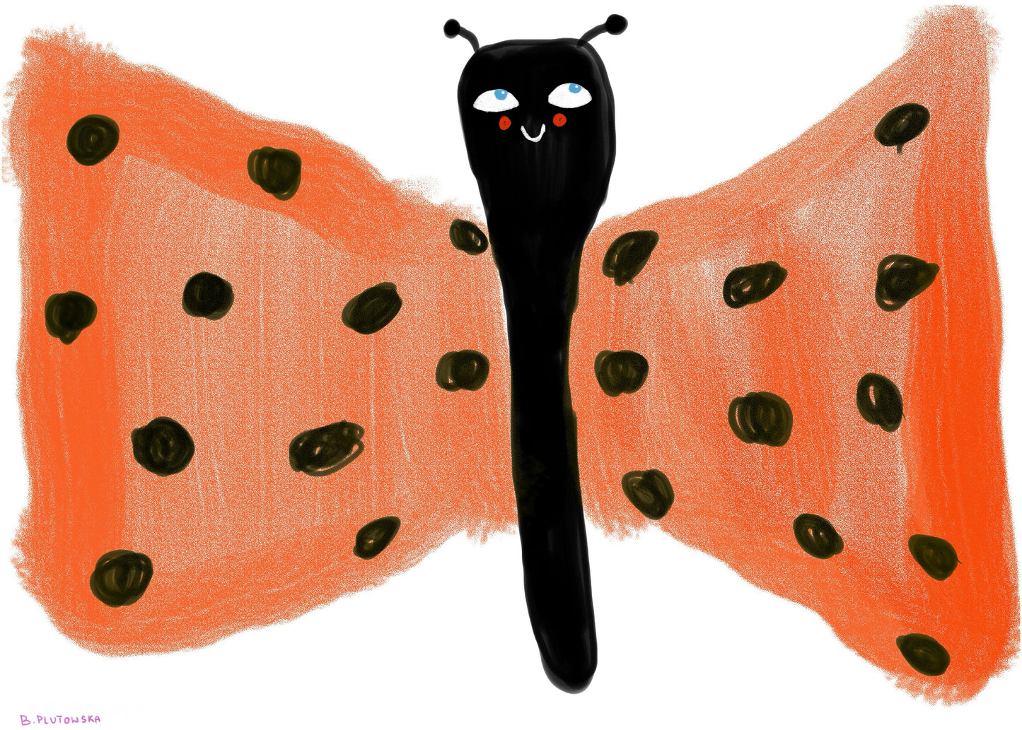 Trochę motyl, trochę biedronka