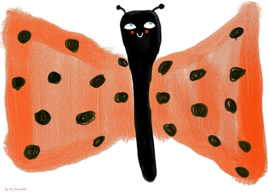 Trochę motyl, trochę biedronka