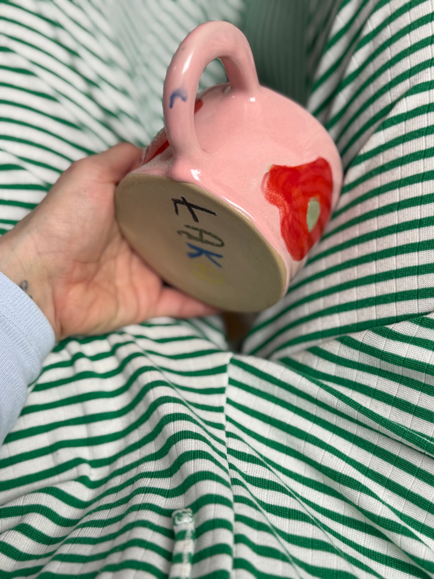 Kubek w kwiatki- OUTLET