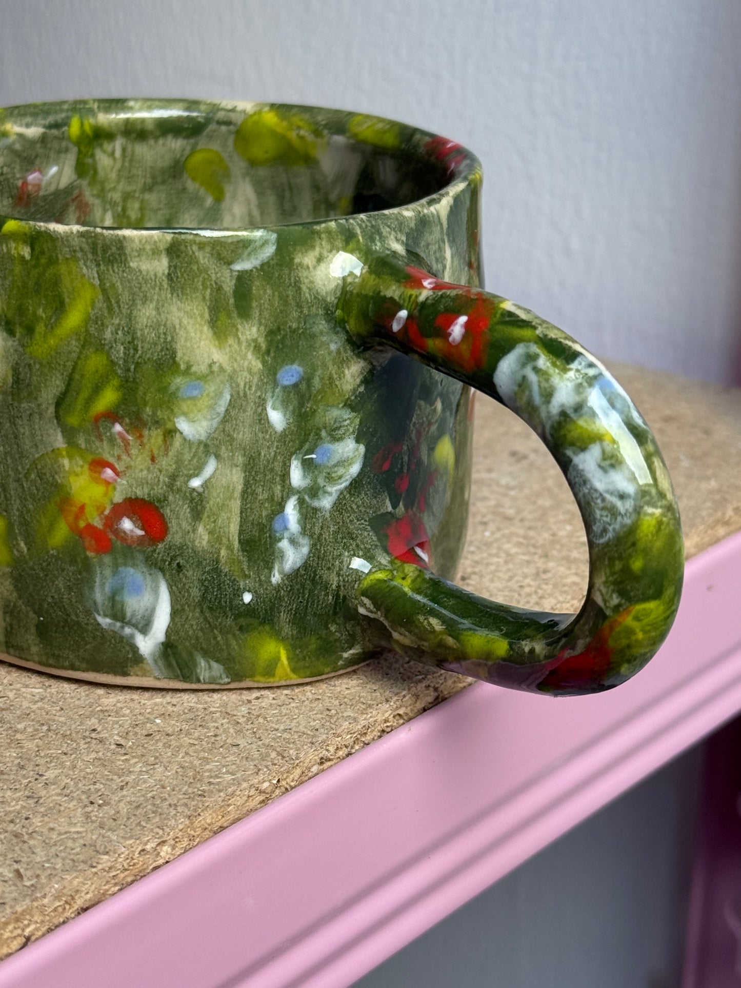 Kubek zielona łąka