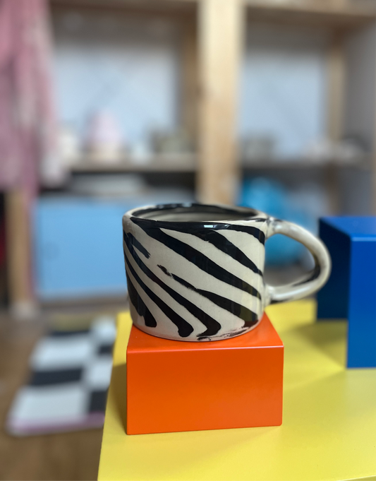 Kubek zebra