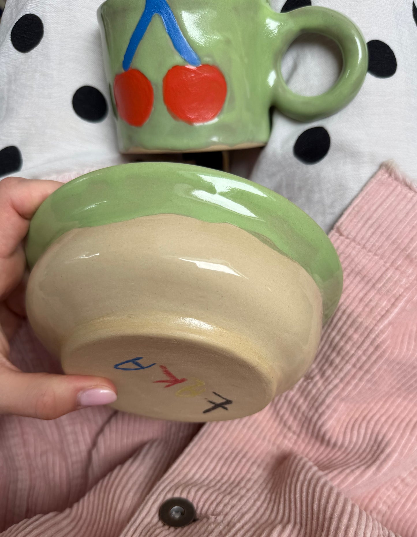 Miska w wisienki - OUTLET