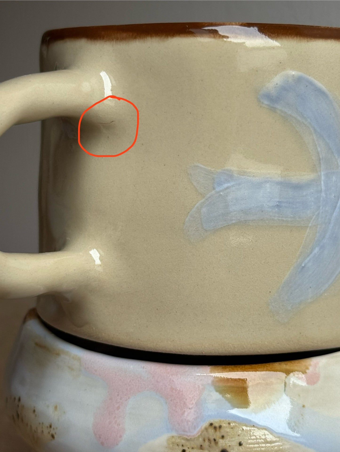 Kubek ptaszek błękitny - OUTLET