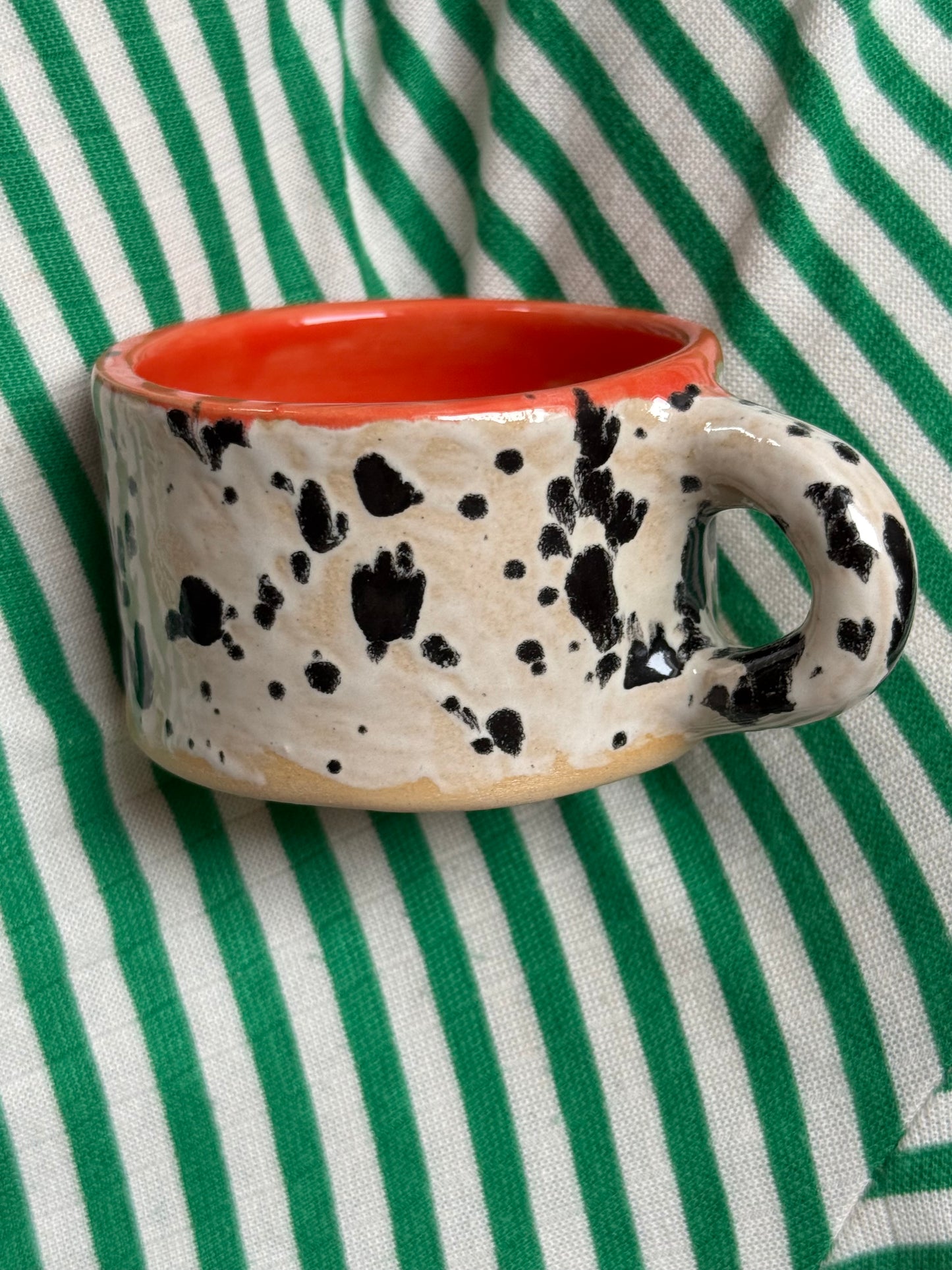 Kubek w ciapki - mały
