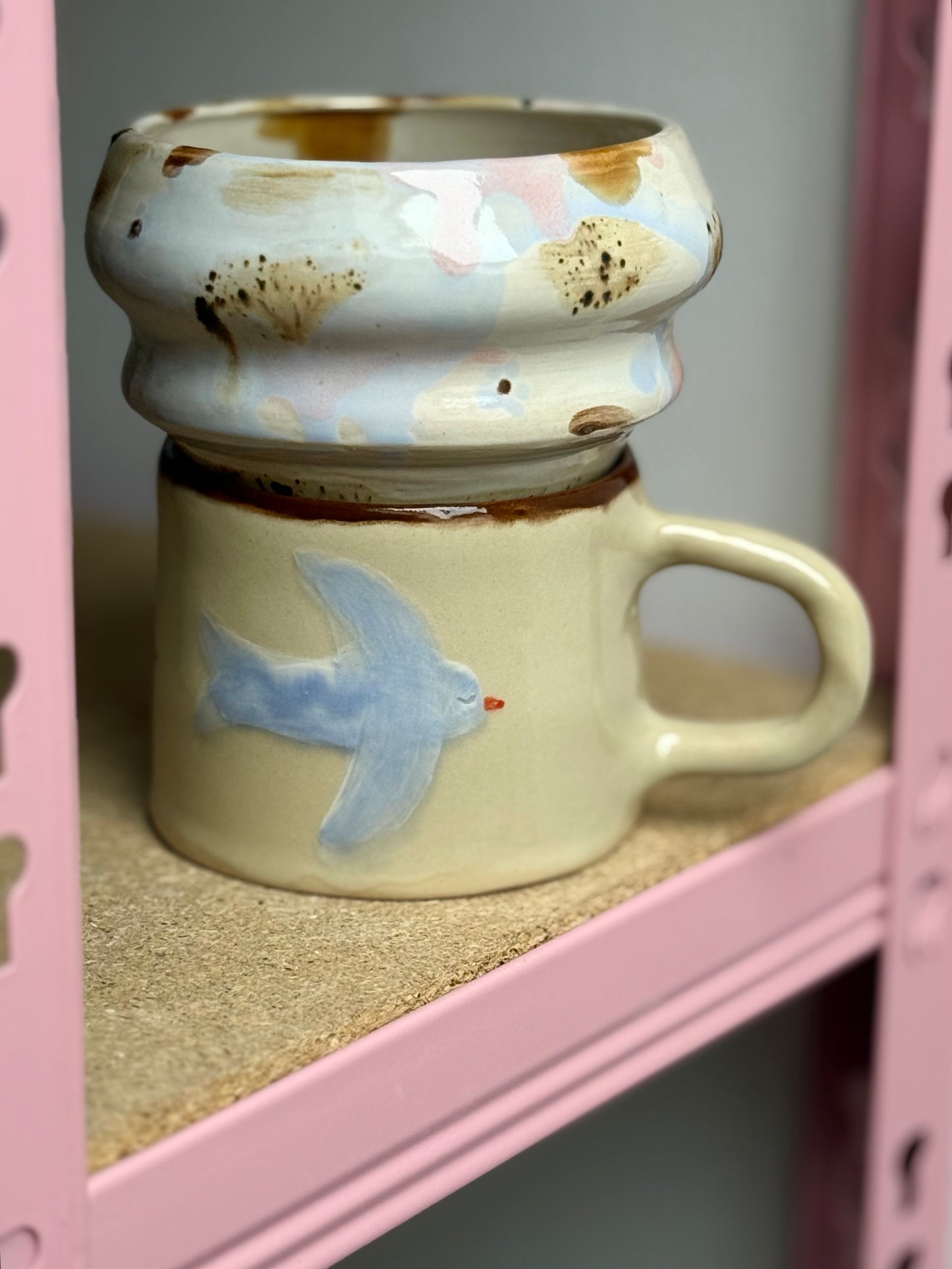 Kubek ptaszek błękitny - OUTLET