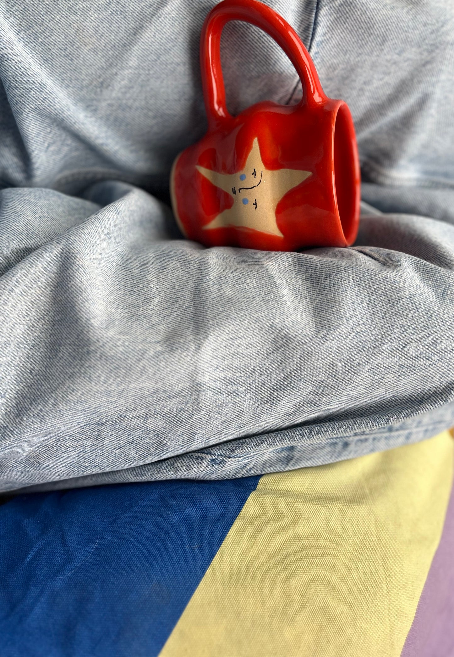 Kubek czerwona gwiazda